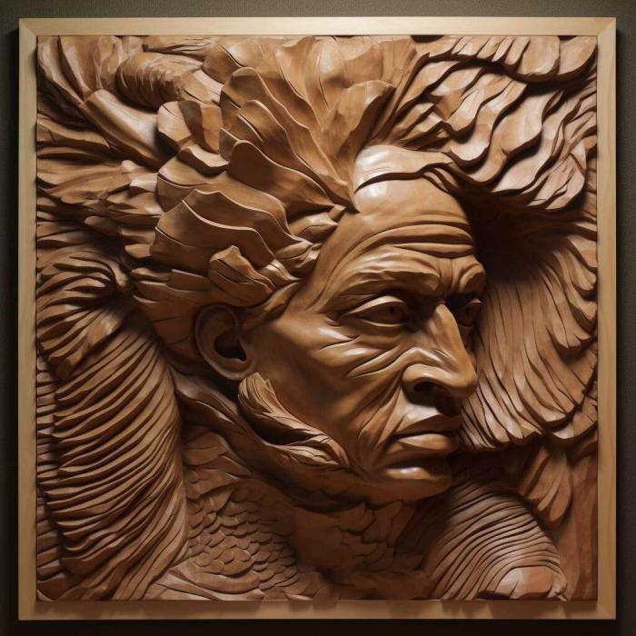 نموذج ثلاثي الأبعاد لآلة CNC 3D Art 